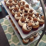 Chocolate Chip Cookie Dough Mini Cupcakes