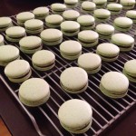 Chocolate Mint Macarons